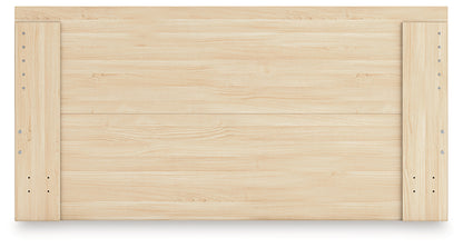 Onita King Panel Platform Bed with 2 Side Storage