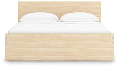 Onita King Panel Platform Bed with 2 Side Storage