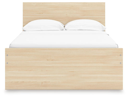 Onita Full Panel Platform Bed with 1 Side Storage