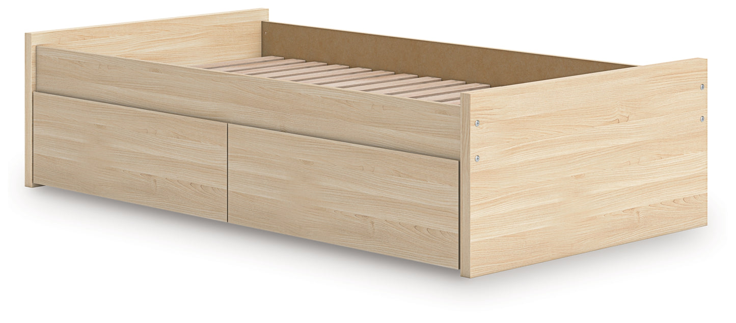 Onita Twin Platform Bed with 1 Side Storage
