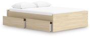 Onita Queen Platform Bed with 1 Side Storage