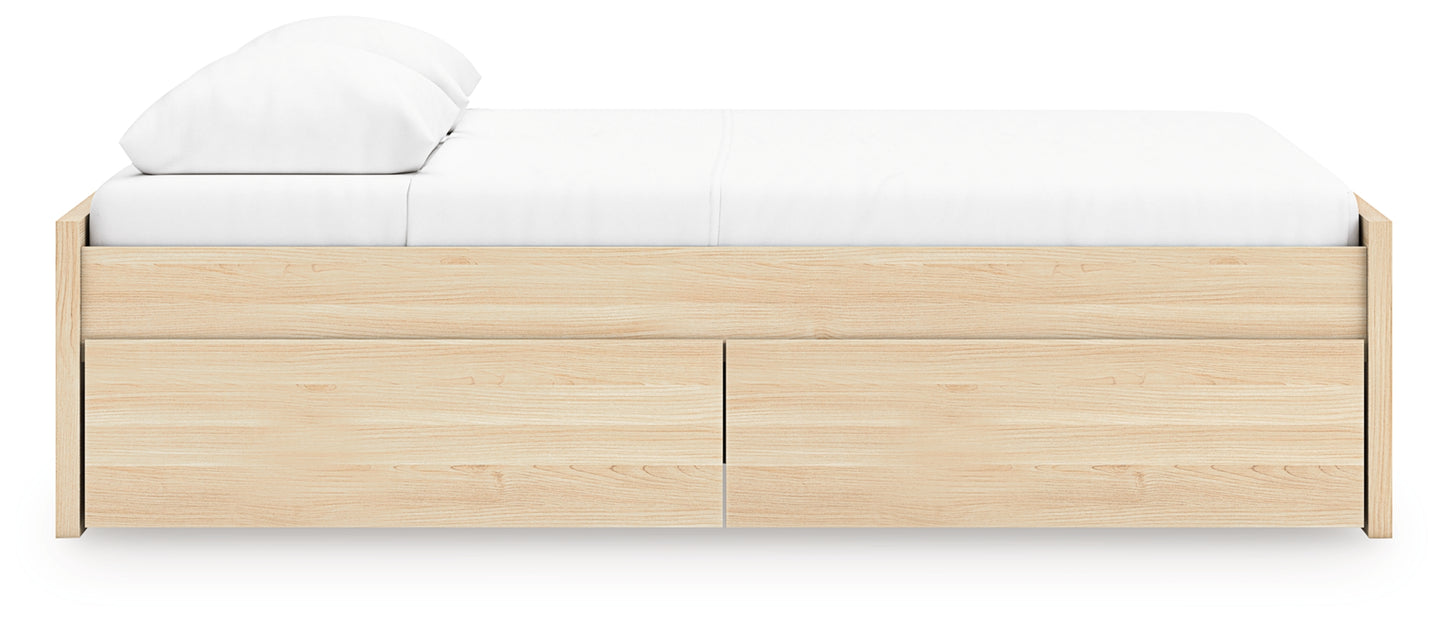 Onita Queen Platform Bed with 1 Side Storage