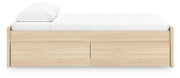 Onita Queen Platform Bed with 1 Side Storage