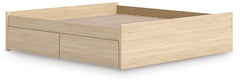 Onita King Platform Bed with 1 Side Storage
