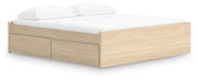 Onita King Platform Bed with 1 Side Storage