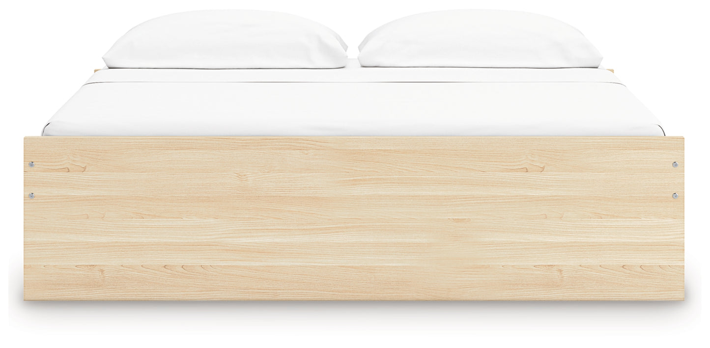 Onita King Platform Bed with 1 Side Storage