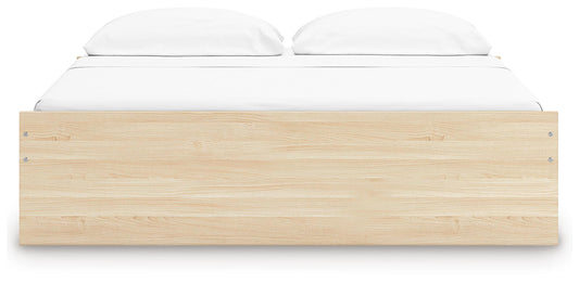 Onita King Platform Bed with 1 Side Storage