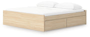 Onita King Platform Bed with 2 Side Storage