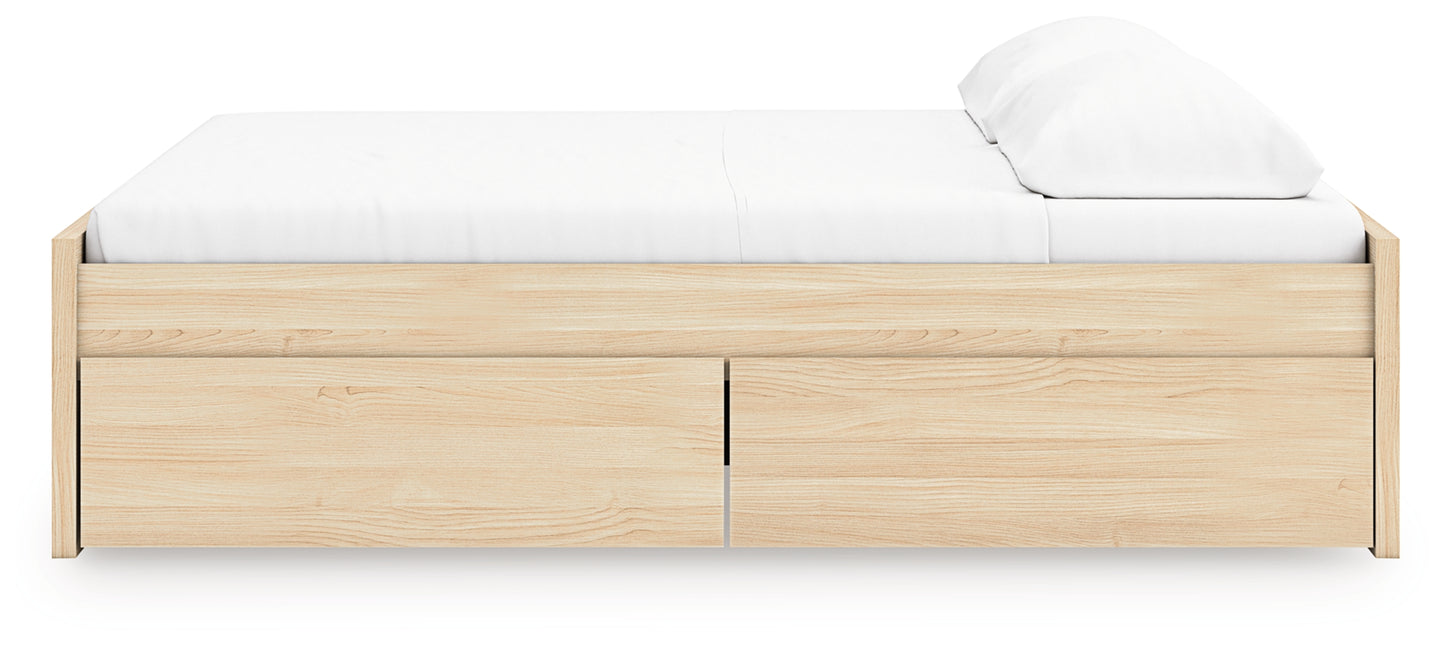 Onita King Platform Bed with 2 Side Storage
