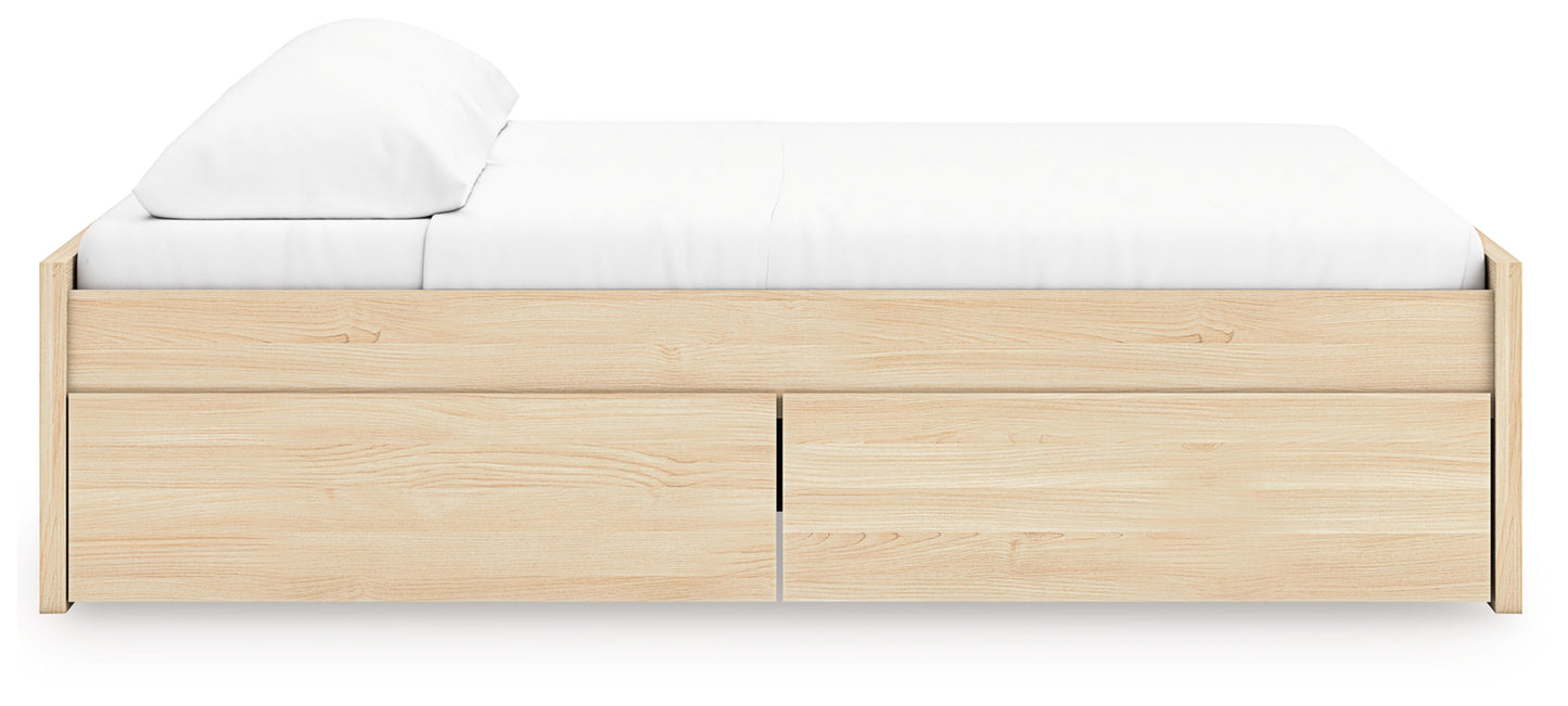 Onita King Platform Bed with 2 Side Storage