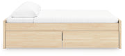 Onita King Platform Bed with 2 Side Storage