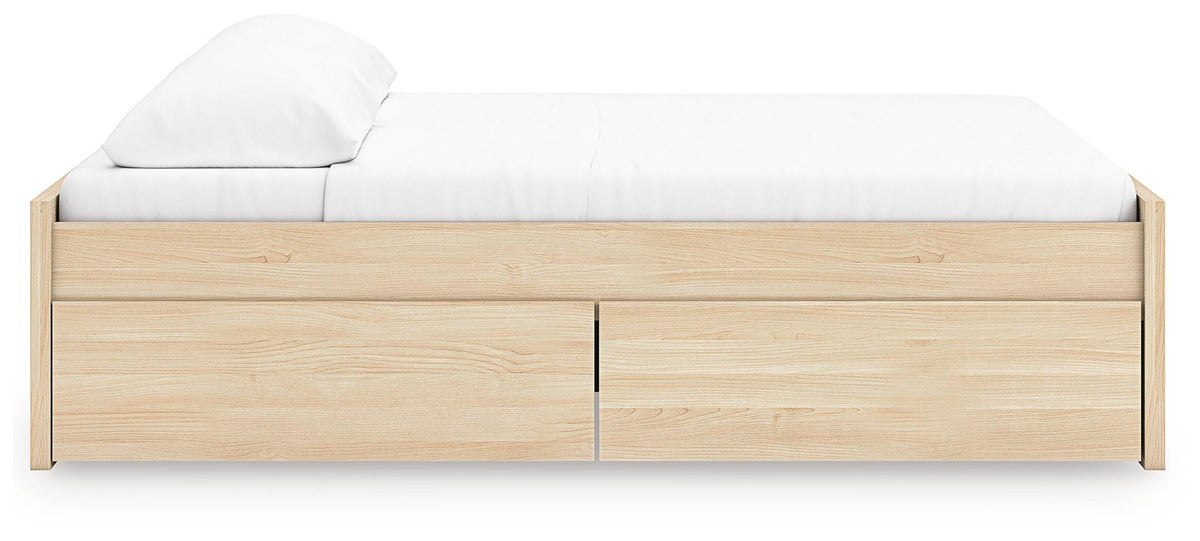 Onita King Platform Bed with 2 Side Storage