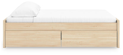 Onita King Platform Bed with 2 Side Storage