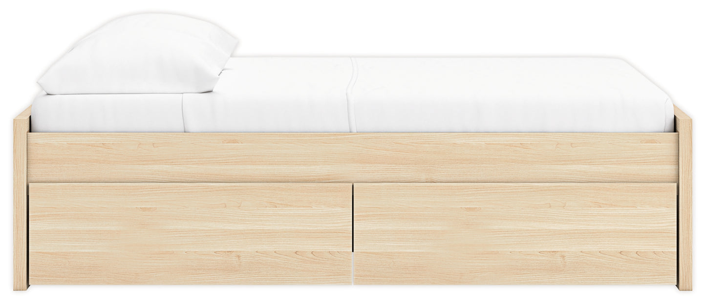 Onita Full Platform Bed with 1 Side Storage