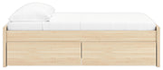 Onita Full Platform Bed with 1 Side Storage