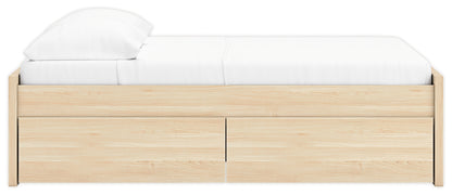 Onita Full Platform Bed with 1 Side Storage