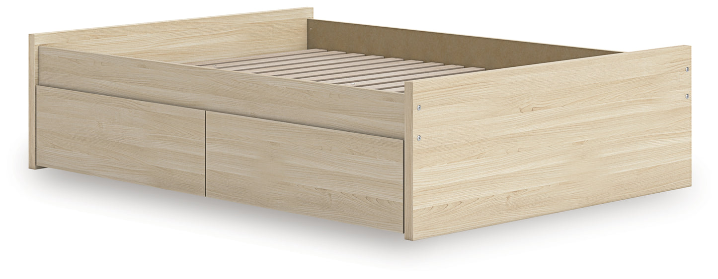Onita Full Platform Bed with 2 Side Storage