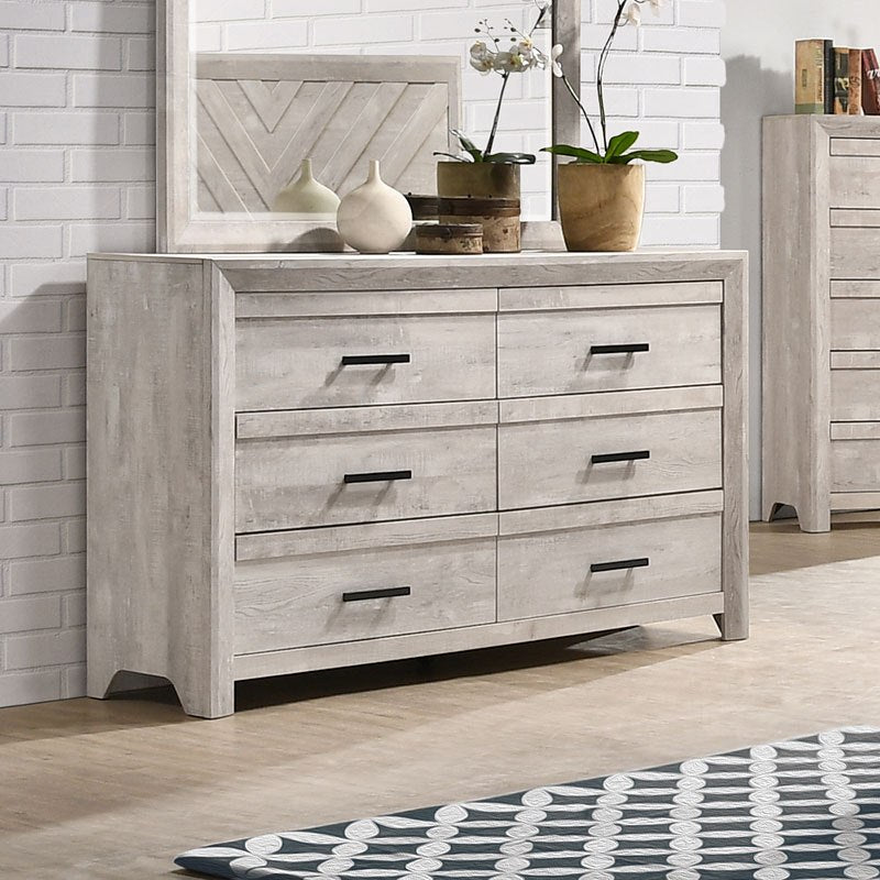 Ellen White Dresser - Canales Furniture