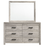 Ellen White Twin Bed 4PC Bedroom Set