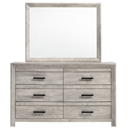 Ellen White Twin Bed 4PC Bedroom Set