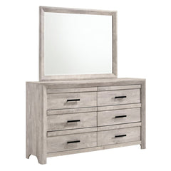 Eleanor White Dresser & Mirror Set