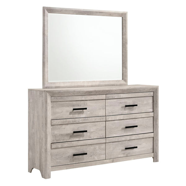 Eleanor White Dresser & Mirror Set