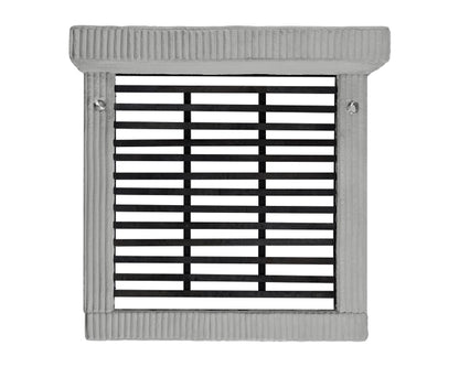 Rosebery Upholstered Bed with 2 Pillows in Light Grey Corduroy