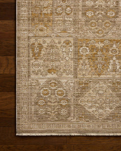 ELR-07 Elora Mushroom/Ochre 5ft Rug