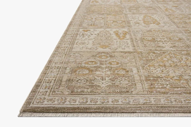 ELR-07 Elora Mushroom/Ochre 5ft Rug