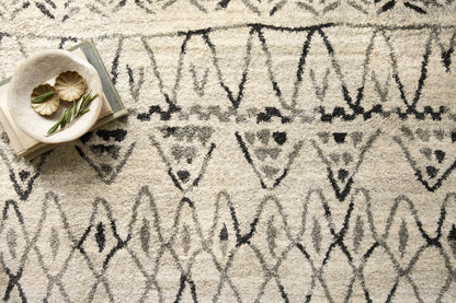 Loloi Emory EB-09 Heather Gray / Black