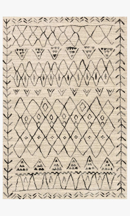 Loloi Emory EB-09 Heather Gray / Black