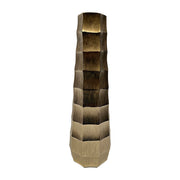Terini Large Gold Metal Vase 20"(in)