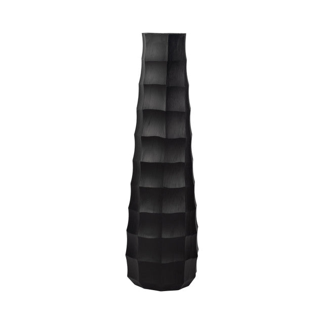 Terini 23" Black Medium Metal Vase