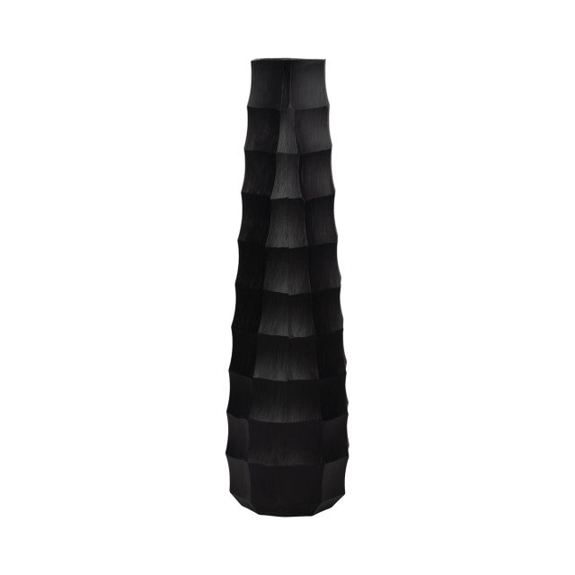 Terini 23" Black Medium Metal Vase
