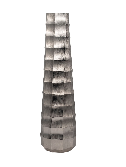 Terini Large Silver Metal Vase 27"(in)