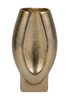 Nadia Metal Oval Vase 12"(in)