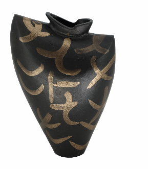 Sylvangrove Black Vase 11" (in)