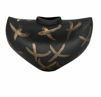 Dorianwell Black Vase 7"(in)