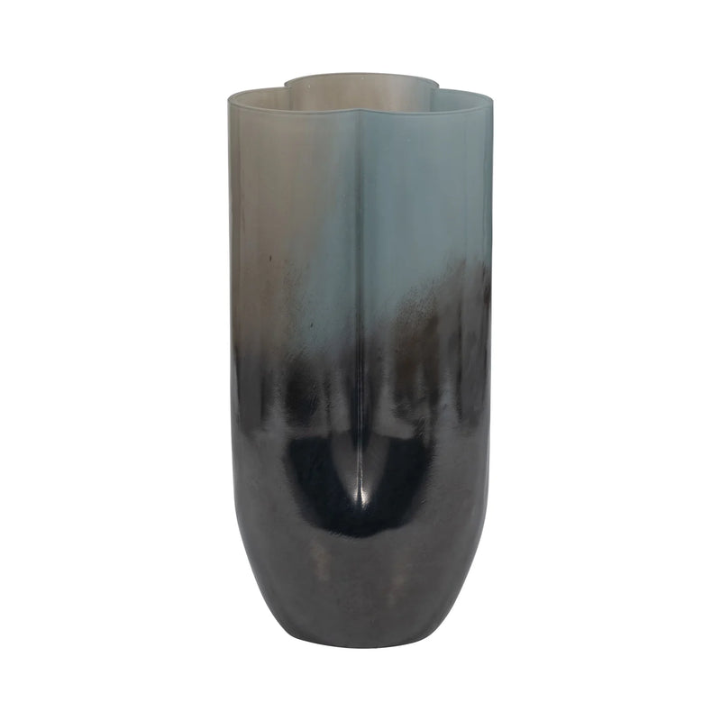 Hartonpark Blue Glass Vase 12" (in)