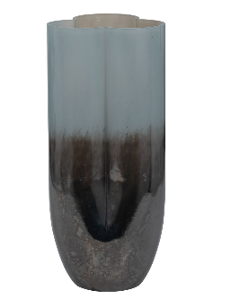 Hartonpark Blue Glass Vase 14" (in)