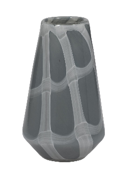 Digbydale Gray Glass Vase 9 (in)