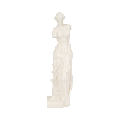 Estatua de suelo de resina de cuarzo de gran tamaño Arden de 25 pulgadas