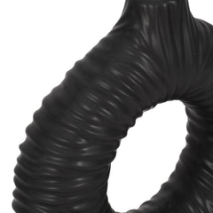 Embry Small Black Vase - 9"