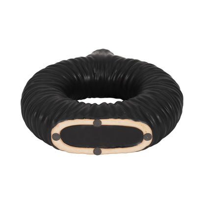 9" Embry Small Black Vase