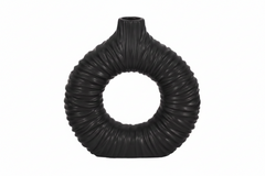 Cantongate Black Vase 12"(in)