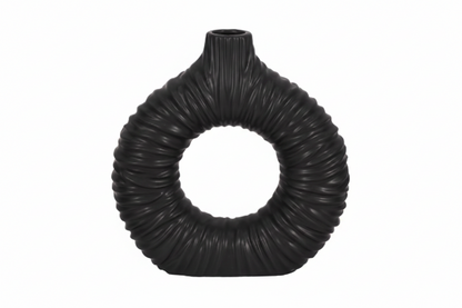 Cantongate Black Vase 12"(in)