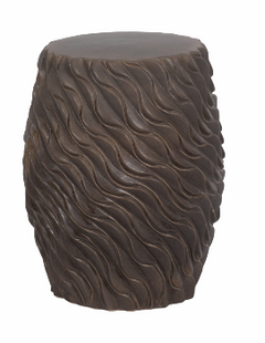 Deweyholm Brown Garden Stool 20"(in)