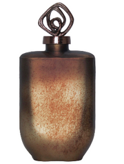 Finleygrove Bronze Glass Vase 14" (in)