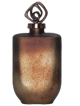 Finleygrove Bronze Glass Vase 14