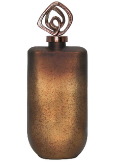 Finleygrove Bronze Glass Vase 17" (in)